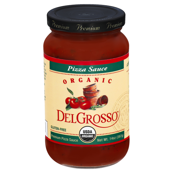 DelGrosso Organic Gluten Free Pizza Sauce