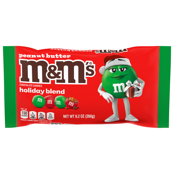 M&M's Peanut Butter Holiday Blend Chocolate Candy