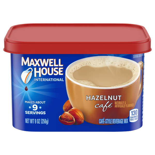 Maxwell House International Hazelnut Cafe Beverage Mix