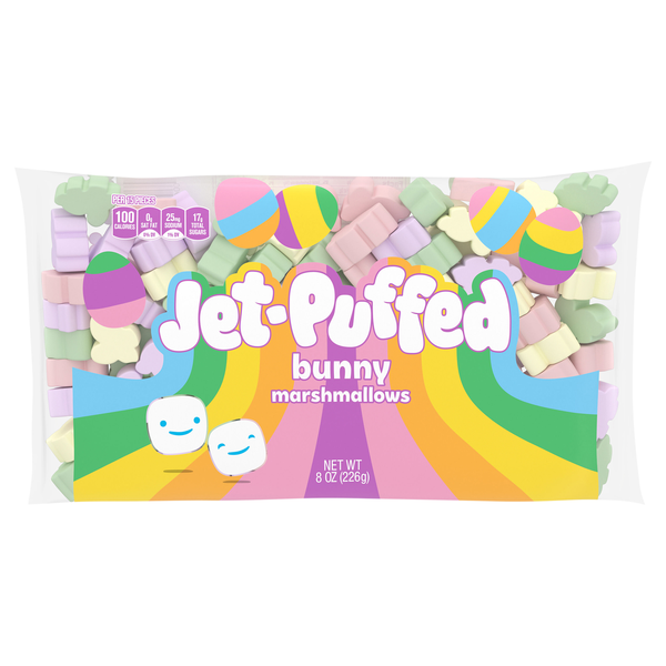 Jet-Puffed Bunny Shaped Marshmallows