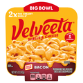 Velveeta Big Bowl Shells & Cheese with Oscar Mayer Bacon Microwaveable