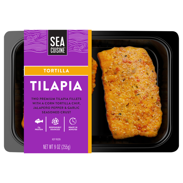 Sea Cuisine Tortilla Tilapia Fillets - 2 ct Frozen