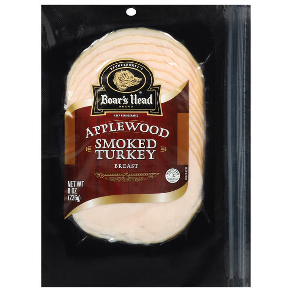 Boar's Head Applewood Smoked Turkey Breast Sliced