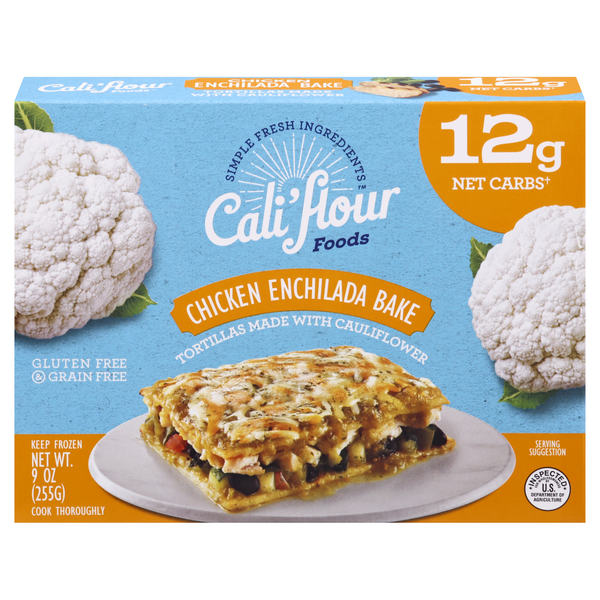 Save on Cali'flour Foods Baked Chicken Enchilada Frozen Order Online