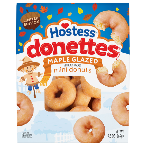 Hostess Donettes Maple Glazed Mini Donuts