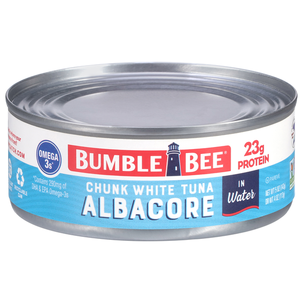 Bumble Bee Wild Caught Chunk White Albacore Tuna in Water