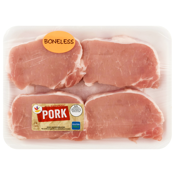 Stop & Shop Boneless Center Cut Pork Chops Fresh