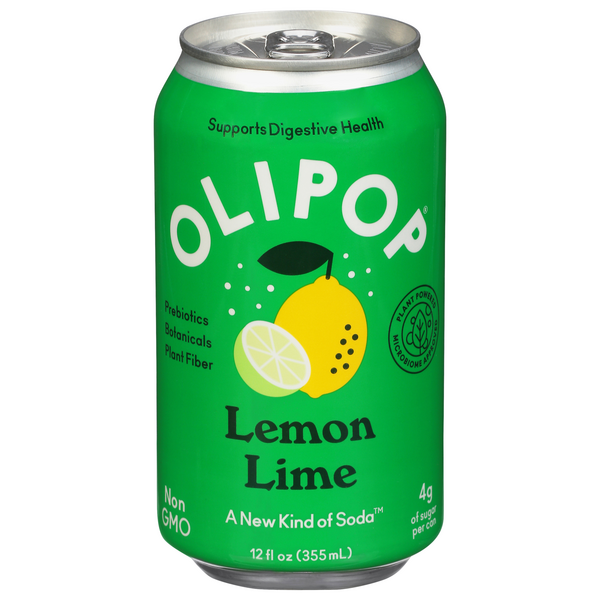 Save on Olipop Lemon Lime Soda Order Online Delivery MARTIN'S
