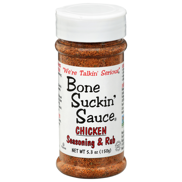 Bone Suckin' Sauce Chicken Seasoning & Rub