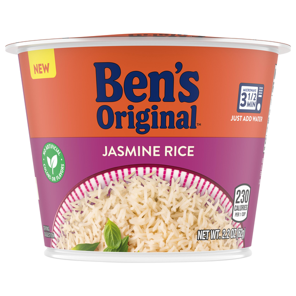 Ben's Original Jasmine Rice Cup Microwave