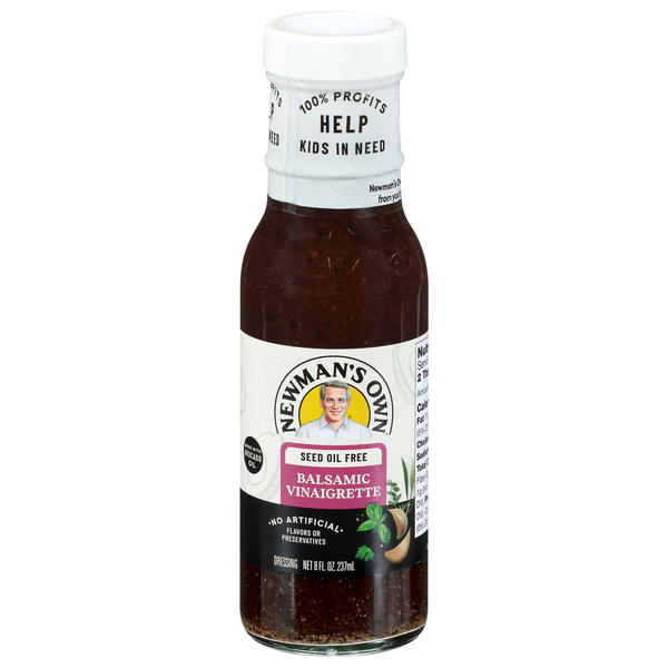 Newman's Own Gluten Free Seed Oil Free Balsamic Vinaigrette Dressing