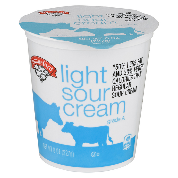Hannaford Light Sour Cream