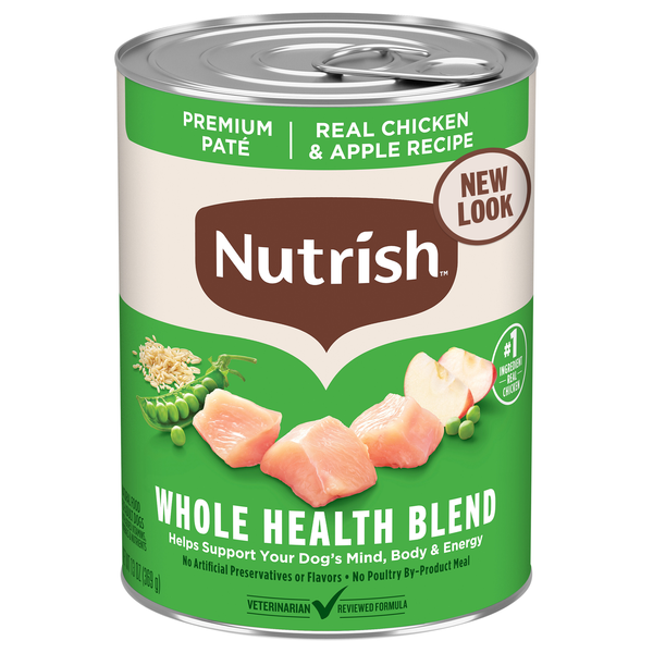 Rachael Ray Nutrish Natural Pate Chicken & Apple Adult Wet Dog Food