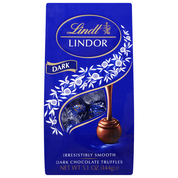 Lindt Lindor Dark Chocolate Candy Truffles