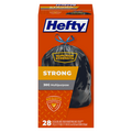 Hefty Strong Multipurpose Large Trash Drawstring Bags 30 Gallon