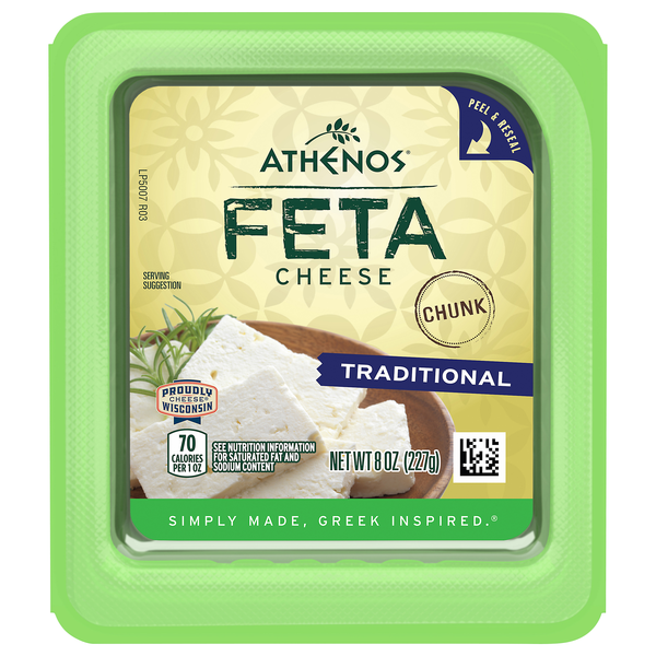 Athenos Traditional Feta Cheese Block
