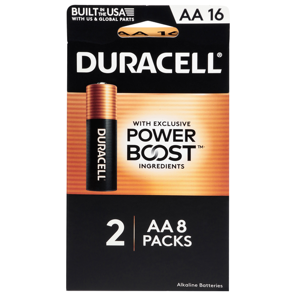 Duracell Power Boost AA Alkaline Batteries