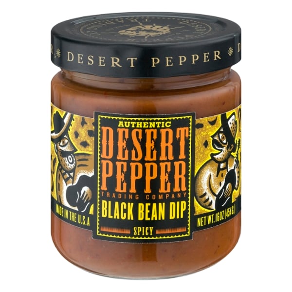 Desert Pepper Spicy Black Bean Dip