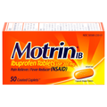 Motrin IB Ibuprofen 200 mg Pain Relief Caplets