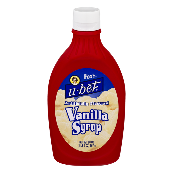 Fox's U-Bet Syrup Vanilla