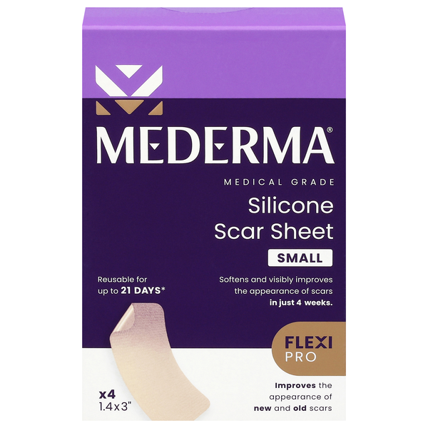Mederma Silicone Scar Sheet Small