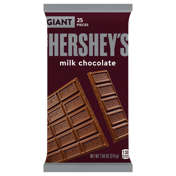 Hershey's Milk Chocolate Candy Bar Giant Size