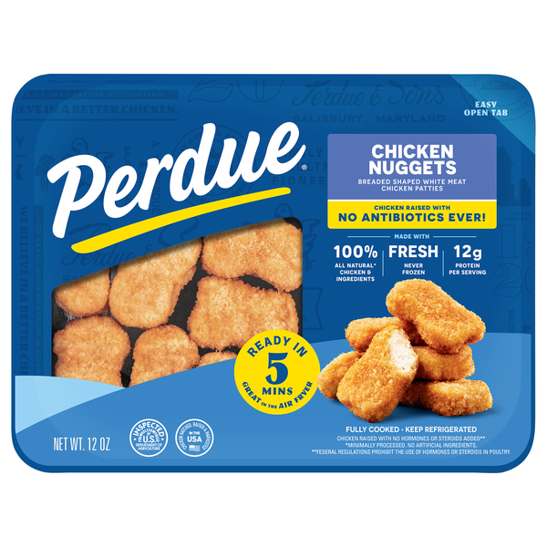 Perdue Natural Breaded Chicken Breast Nuggets Fresh