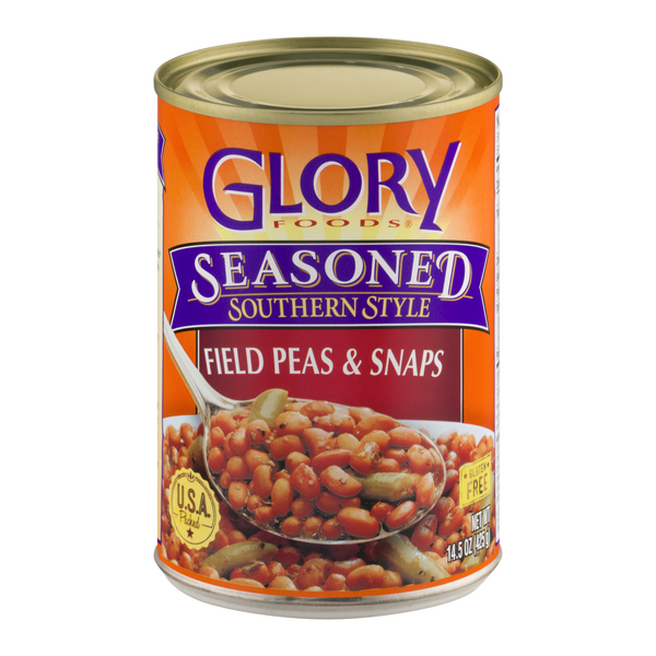 Glory Foods Seasoned Southern Style Field Peas & Snaps