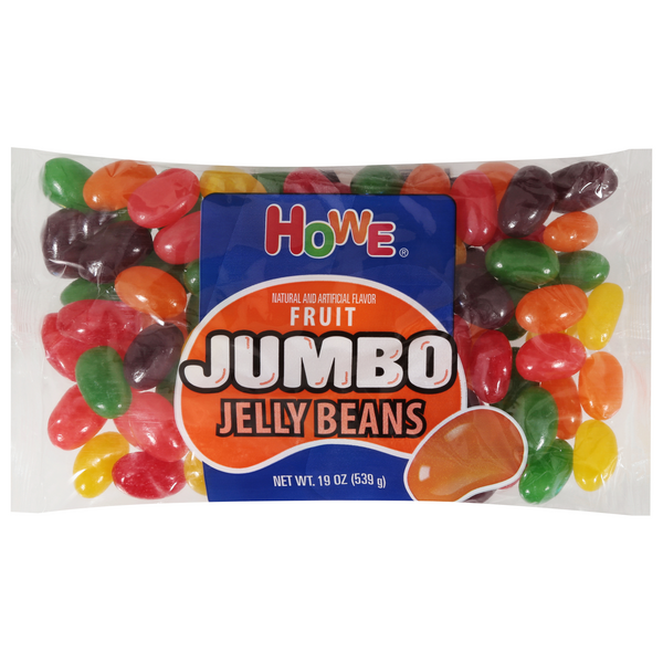 Howe Fruit Jumbo Jelly Beans Candy