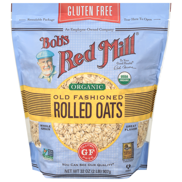 Bob's Red Mill Organic Gluten Free Old Fashioned Rolled Oats
