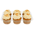 Giant Bakery Pumpkin Cupcakes with Cream Cheese Icing - 6 ct