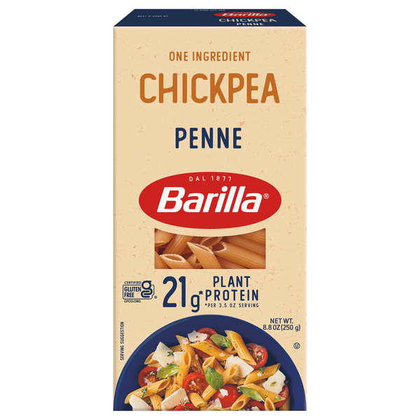 Barilla Plant Protein Gluten Free Vegan Chickpea Penne Pasta