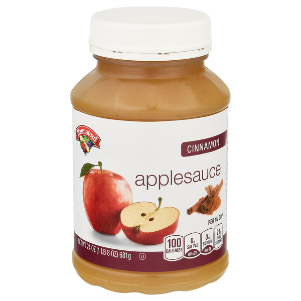 Hannaford Cinnamon Applesauce