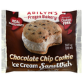 Abilyn's Gluten Free Chocolate Chip Cookie Ice Cream Sandwich