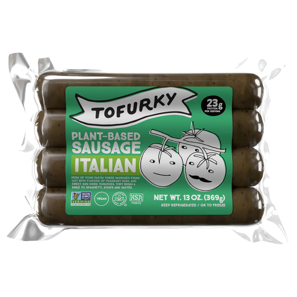 Tofurky Plant-Based Vegan Italian Sausage - 4 ct Refrigerated