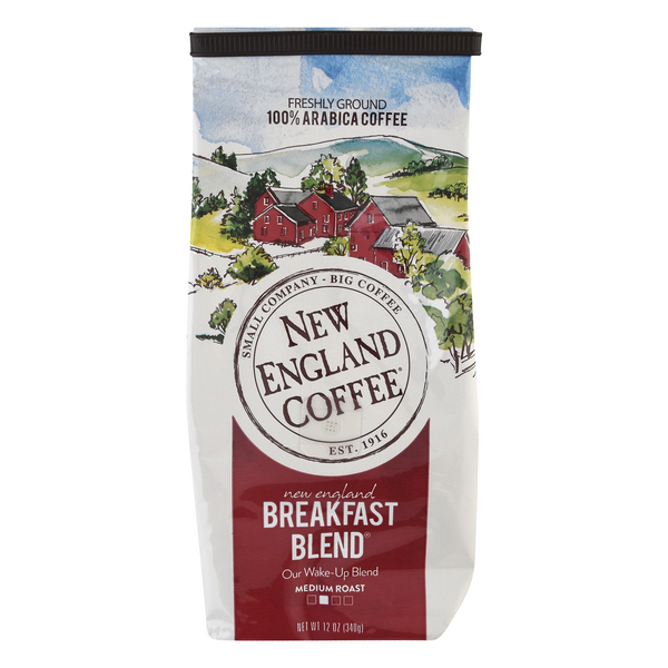 New England Coffee Breakfast Blend Medium Roast Ground Coffee