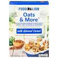 Food Lion Oats & More with Almond Cereal