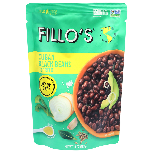 Fillo's Ready To Eat Mild Cuban Black Beans Sofrito