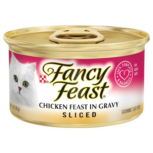 Fancy Feast Sliced Chicken Feast in Gravy Wet Cat Food