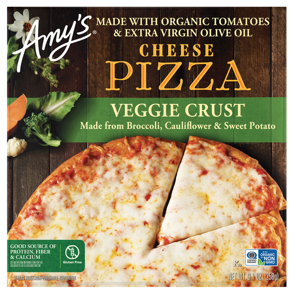 Save on Amy's Veggie Crust Cheese Pizza Order Online Delivery Stop & Shop