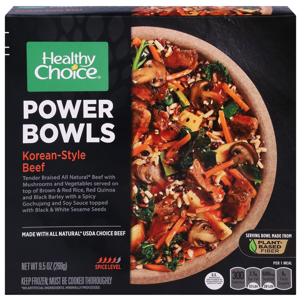 Healthy Choice Power Bowls Korean-Inspired Beef Frozen Meal