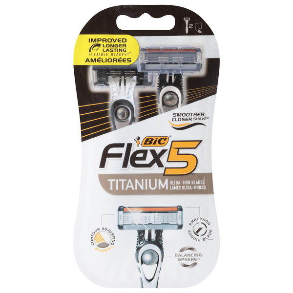 BIC Flex 5 Titanium Razors