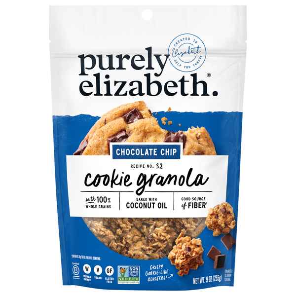 Purely Elizabeth Gluten Free Chocolate Chip Cookie Granola