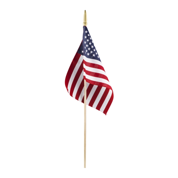 Metro Flag Co. American Flag Stick 8 X 12 Inch