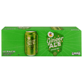 Our Brand Ginger Ale Soda Caffeine Free - 12 pk