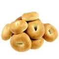 Giant Bakery Junior Mini Plain Bagels - 10 ct