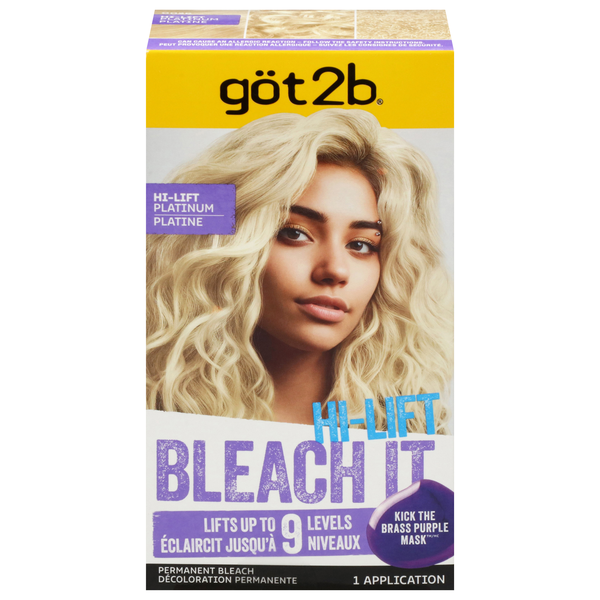 Got2b Hi-Lift Platinum Bleach It Permanent Hair Bleach