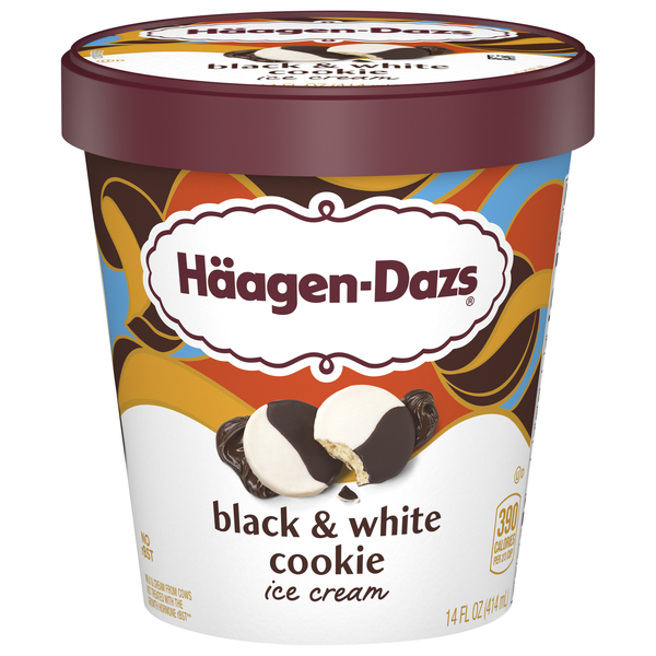 Save on HaagenDazs Ice Cream Black & White Cookie Order Online
