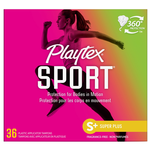 Playtex Sport Unscented Super Plus Tampons
