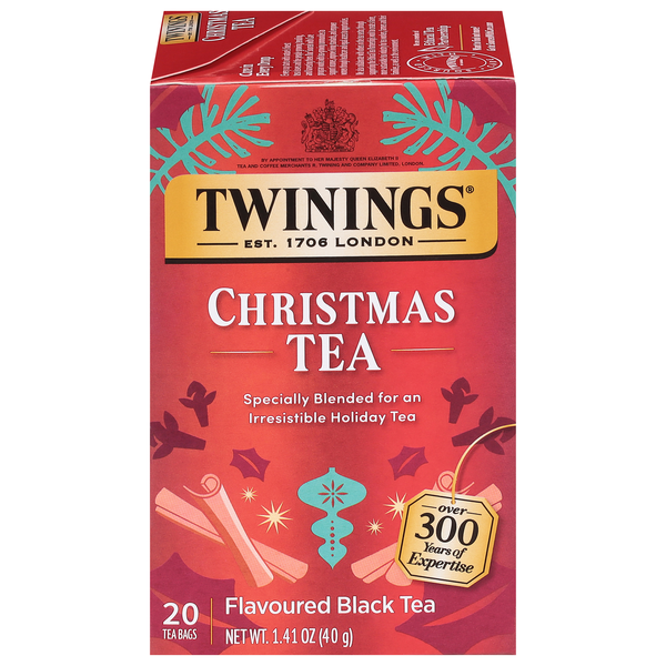 Twinings Christmas Black Tea Bags